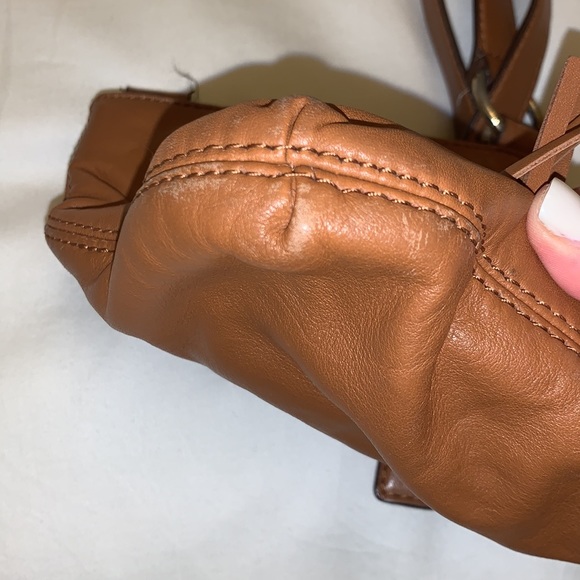 Michael Kors cognac tassel leather crosssbody bag - Picture 7 of 7